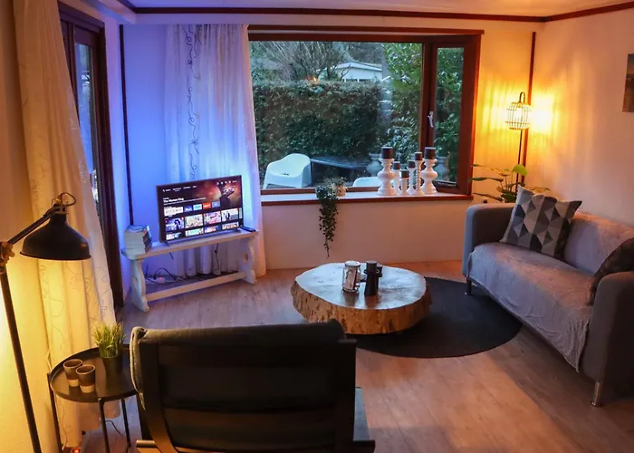 Tranquil Forest By A Pond In Veluwe, Sleeps 4 Chalet