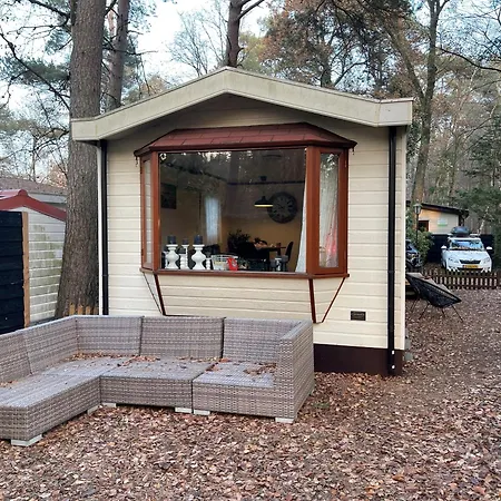 Chalet Tranquil Forest By A Pond In Veluwe, Sleeps 4 Doornspijk